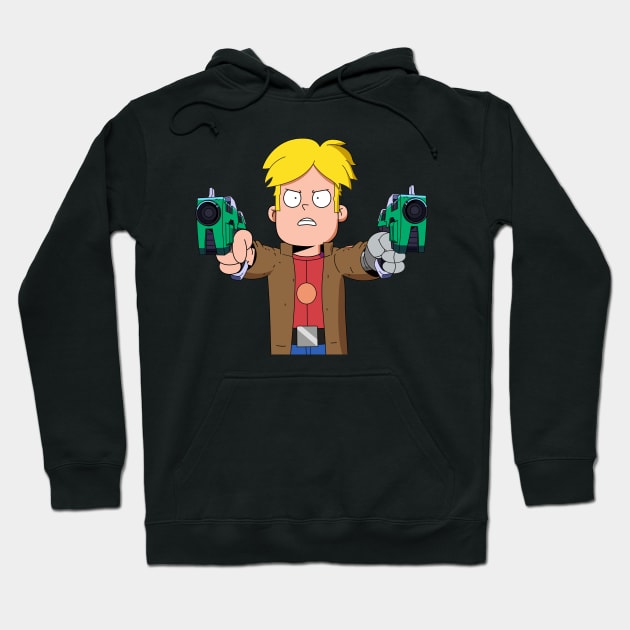 Gary Goodspeed Hoodie by Plushism